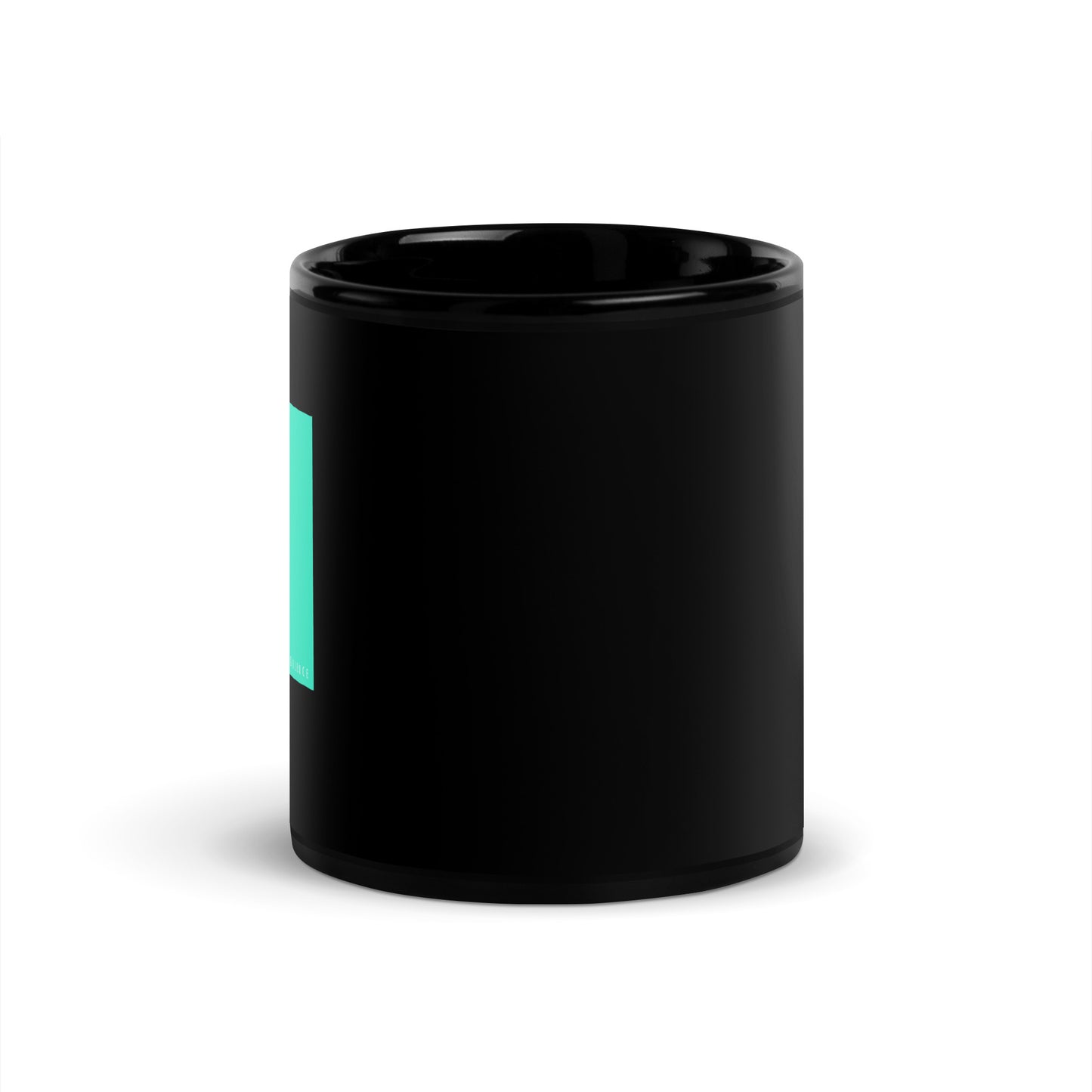 Black Glossy Mug