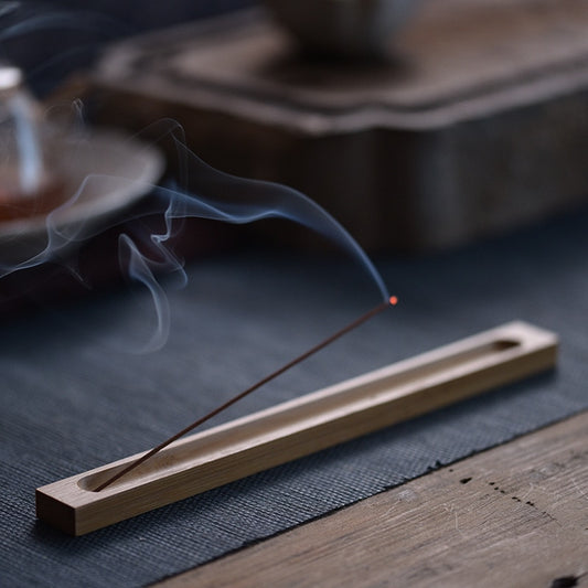 Wood Incense Stick Holder